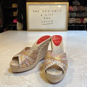 Christian Louboutin Wedge Heels